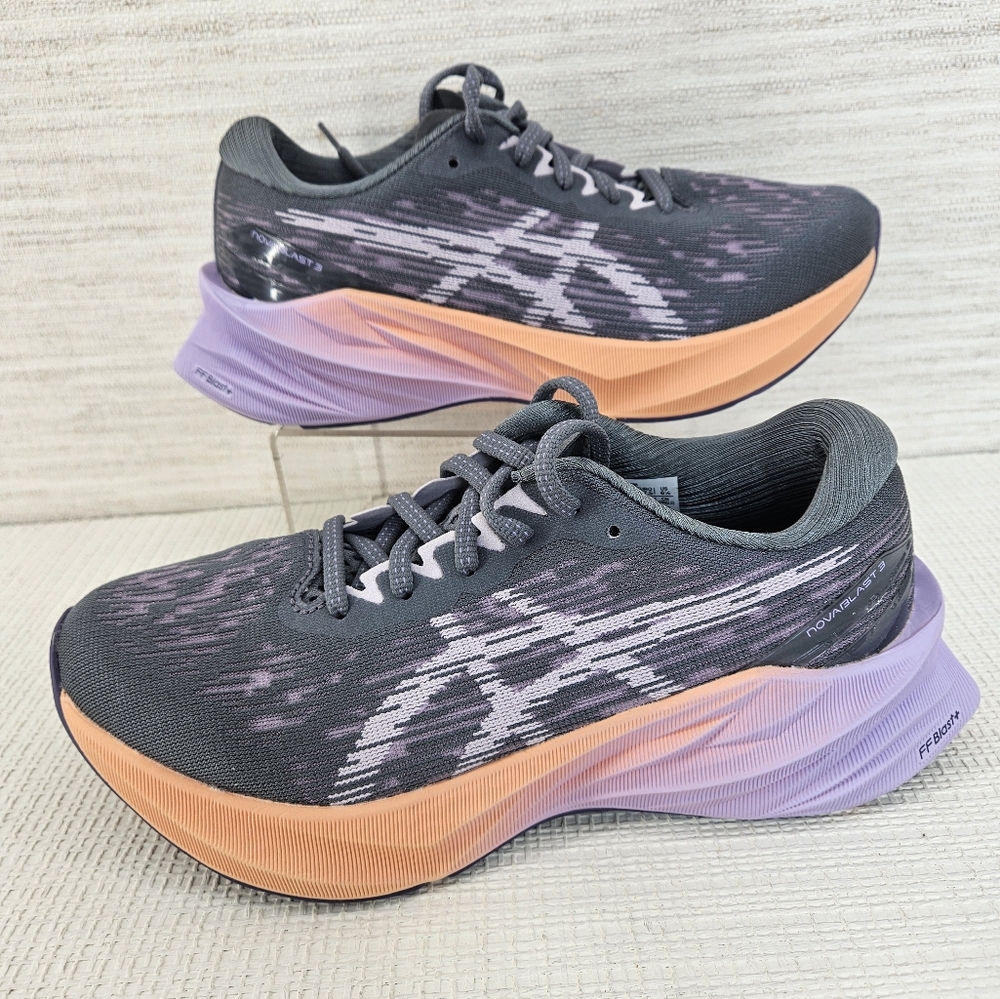 Asics Women's Athletic Shoes in Gray and Purple